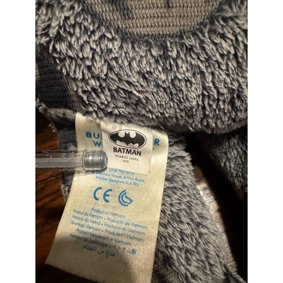 Batman Build-A-Bear Plush Stuffed Gray Black Bat Emblem Design 18" Collectible - Picture 6 of 9